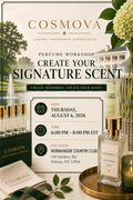 Normanside Country Club | Create Your Signature Scent: Perfume-Making Worksho| August 6