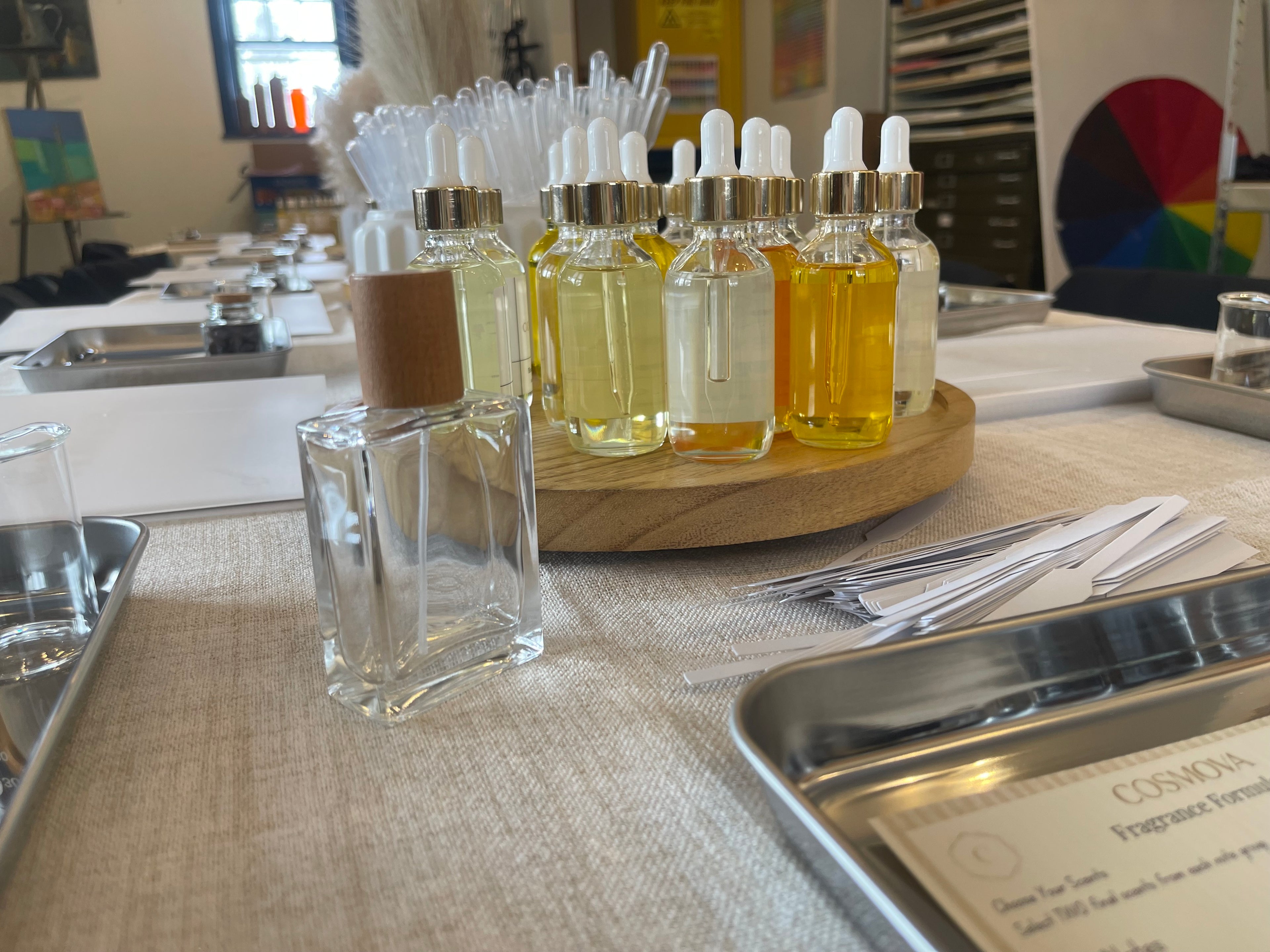 Merriman and Pfister’s Marketplace • Delmar, NY Create Your Signature Scent: Perfume Making Workshop April 18 | SAT • 12PM EST
